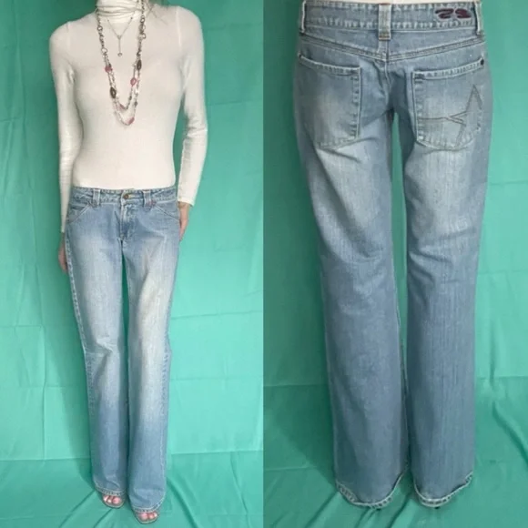 Reo Starr Flare vintage jeans Sz 27 - Picture 6 of 17